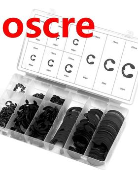 300pcs 9 Sizes E-Clip Circlip External Retaining Ring Assort