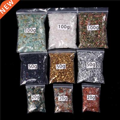3-5MM Colorful Natural Power Stone Quartz Irregular Shape No