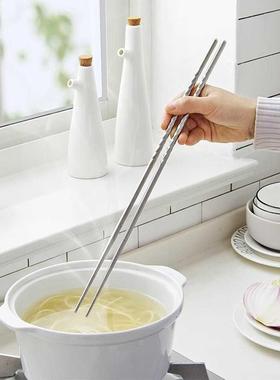 1 Pair Extra Long 38.8cm Hot Pot Chopsticks Cooking Frying