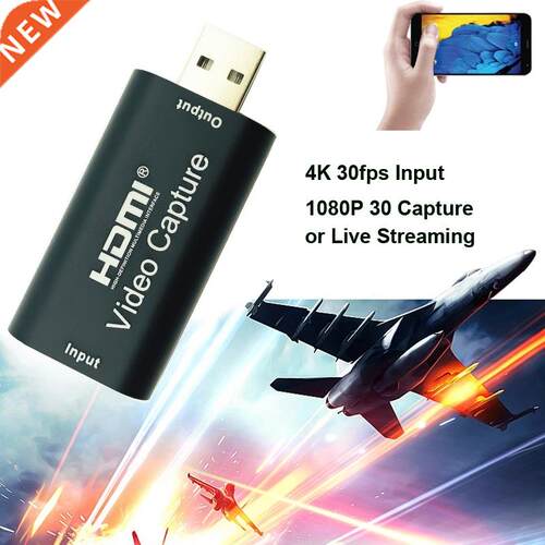 Mini Video Capture Card USB 2.0 HDMI Video Card Grabber Reco