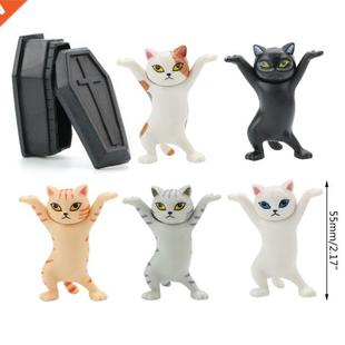 1 Set Lifted The Coffin Dancing Cat Pen Holders Mobile Phone