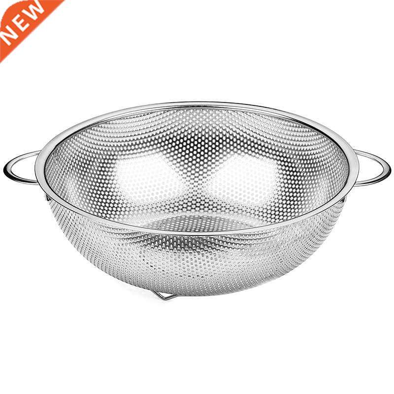 Stainless Steel Micro-Perforated Colander Kitchen Strainer S