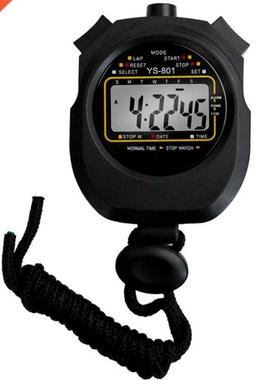 Digital Stopwatch Timer Waterproof Dust & Shock Resistan
