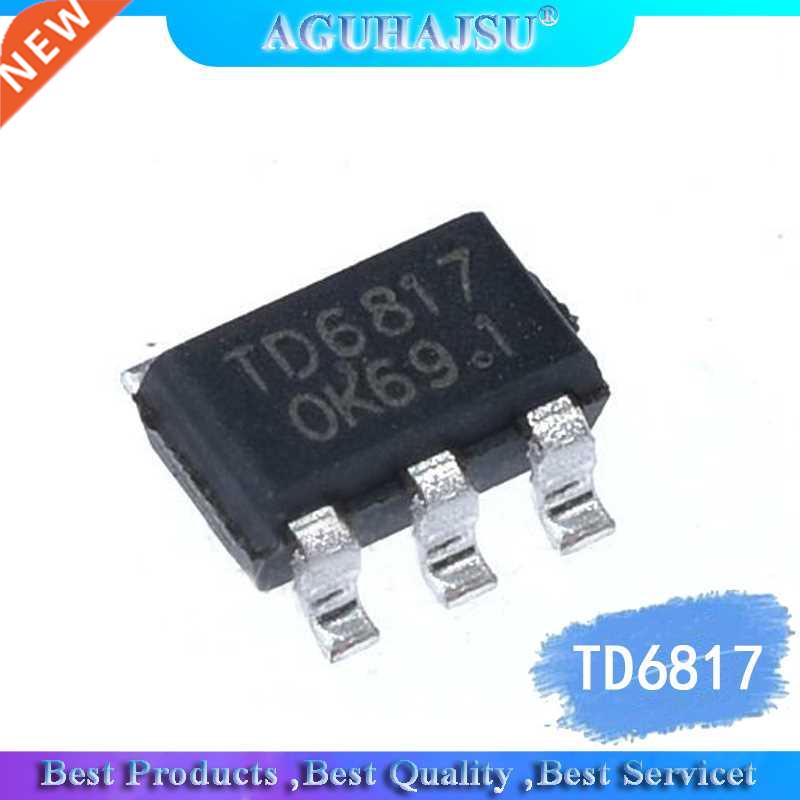 10pcs/lot TD6817 TSOT23-5 1.5MHz 2A In Stock