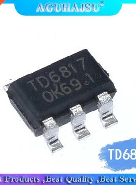 10pcs/lot TD6817 TSOT23-5 1.5MHz 2A In Stock