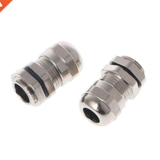 3PCS Stainless Steel PG7 3.0-6.5mm Waterproof Connector Meta