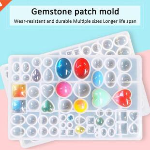 Cabochon Gem Jewelry Silicone Mould Epoxy Resin Earring Pend