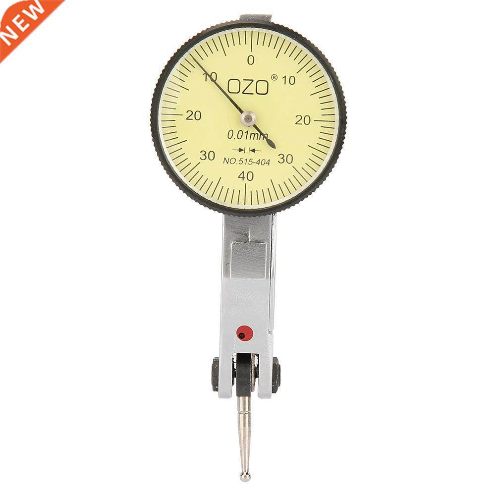 Lever Test Indicator 0-0.8mm 0.01mm Accuracy Dovetail Rails