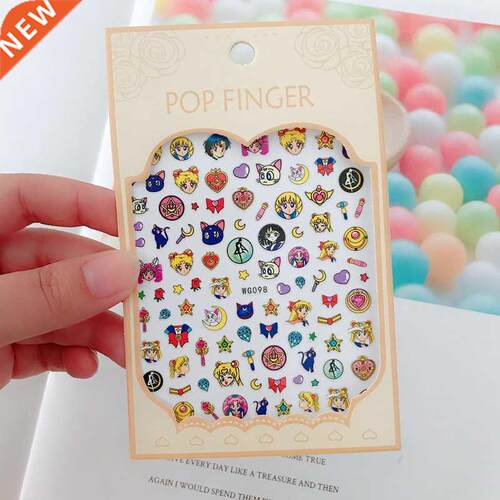 Disney Luxury Handmade DIY Cartoon Nail Sticker Mickey Mous