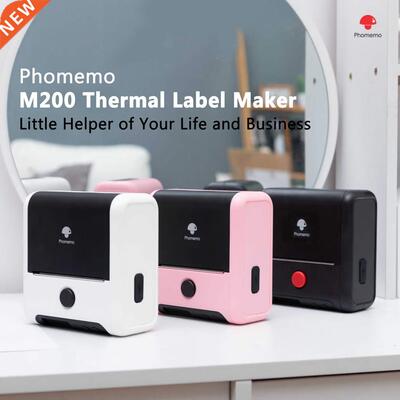 Phomemo Thermal Label Maker M200 Photo Big Sticker Printer C