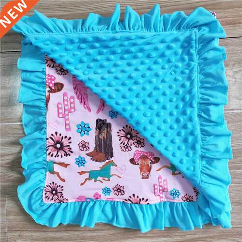 Baby Girl ern Cow Horse Pink Kid Bedding Wholesale Child