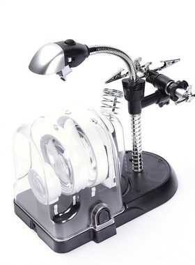 Eu Plug 2.5X 5X 16X Desktop And Handheld Illuminated Magnify