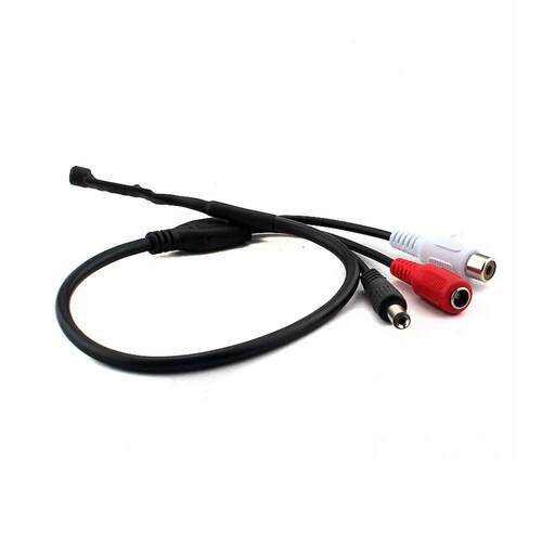 Low Noise CCTV Microphone Camera mouthpiece Audio Pick Up So