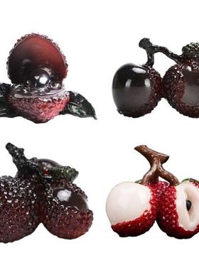 Ltch Frut Tea Pet Table Decoraton Creatve Tea Ceremony