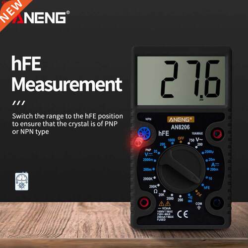 Multimeter Tester Handheld Mini Digital Multimeter Buzzer Wa