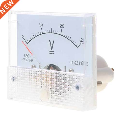 85C1 DC Analog Panel Volt Voltage Meter Voltmeter Gauge Mech