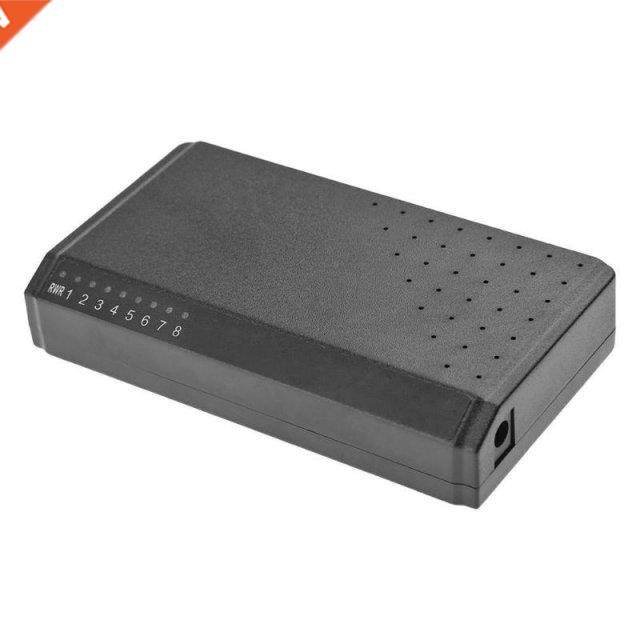 8 Ports PoE Switch 6+2 POE 10/100M Ethernet Power Over witho