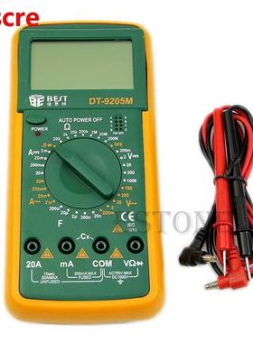 DT9205M Digital Voltmeter Multimeter Ohmmeter Ammeter Capaci