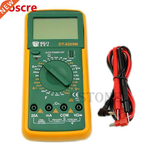 DT9205M Digital Voltmeter Multimeter Ohmmeter Ammeter Capaci