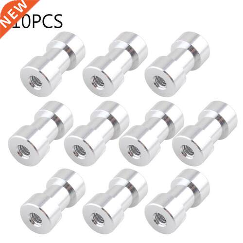 10PCS 1/4" to 3/8" F-F Converter Threaded