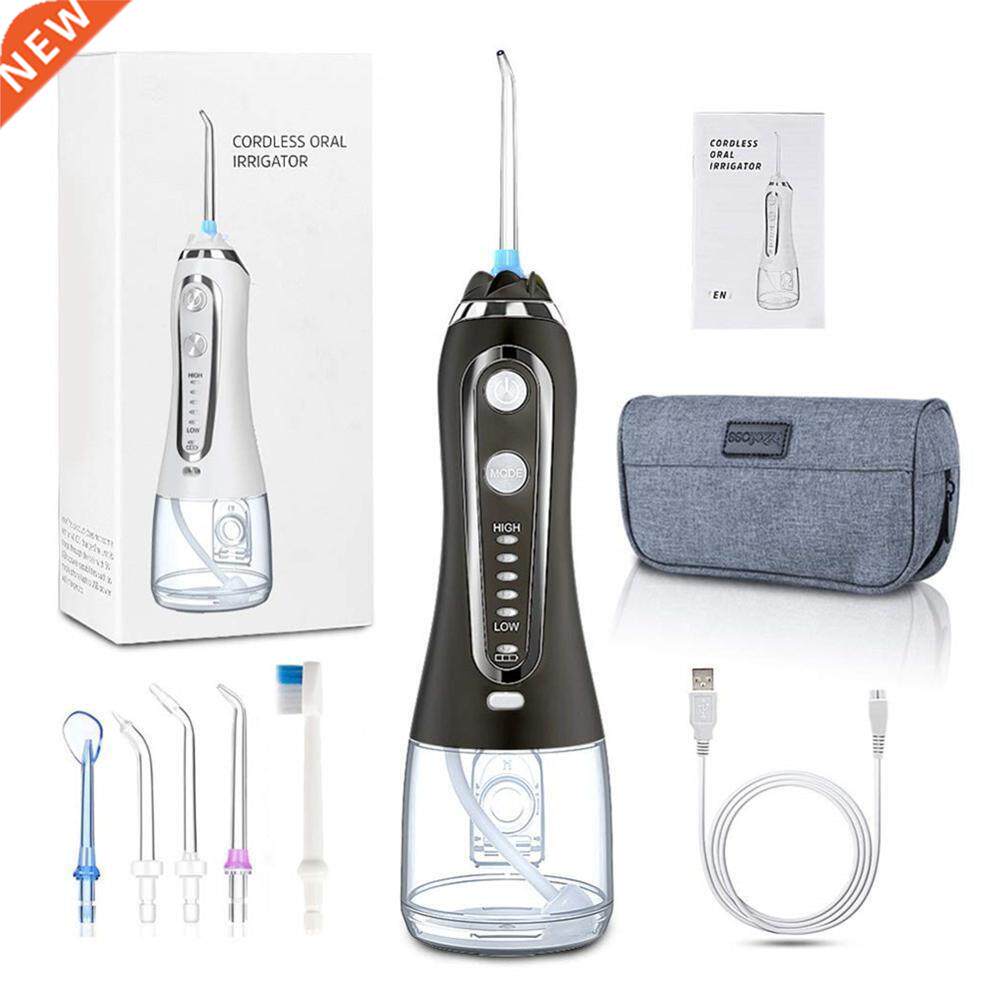 Portable Oral Irrigator 300ml Dental Water Flosser Jet 5 Mod