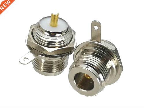 1Pcs N Female Jack Nut Bulkhead Solder Pannel mount RF Adapt
