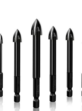 1-12mm Cross Triangle Drill Bit Set Glass Ceramic Tile Drill