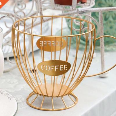 Universal Coffee Capsule Storage Basket Vintage Coffee Pod S