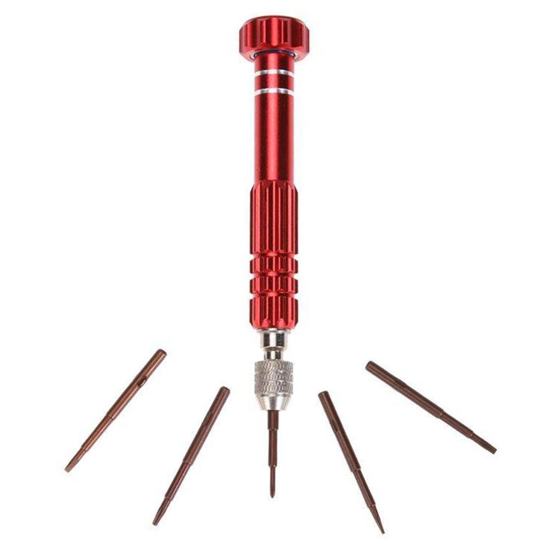 5 in 1 Screwdriver Set Precision Bits Kit Multi-function Rep