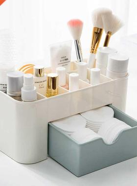 Plastc Makeup Organzer MakeUp Brush Storage Box wth Drawe