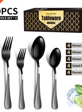 20pcs Western Dnnerware Set Stanless Steel Cutlery Set For