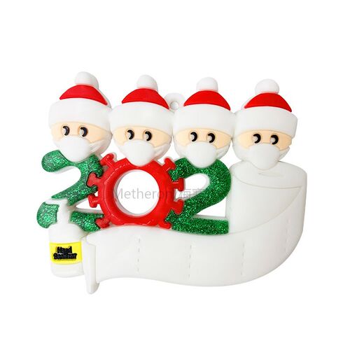 2020 DIY Quarantine Christmas Quarantine Decoration Santa Cl