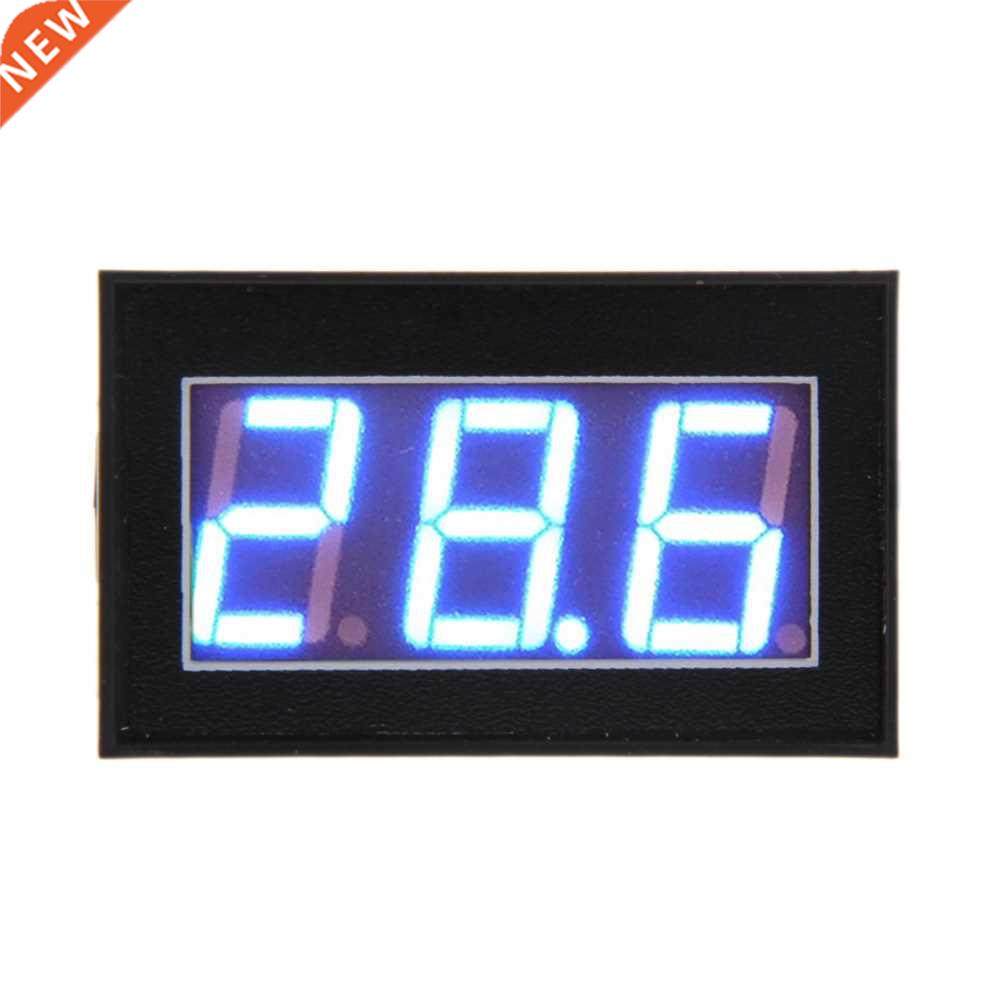 V56D DC3.0-30V Voltmeter Volt Meter Gauge Blue LED Display P
