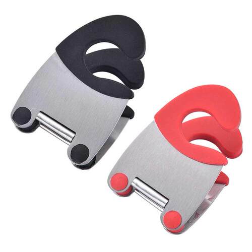 Stainless Steel No-stick Pot Side Clip Anti-scalding Spoon H