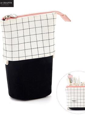 Flexible Big Pencil Case Fabric Quality School Supplies Pen