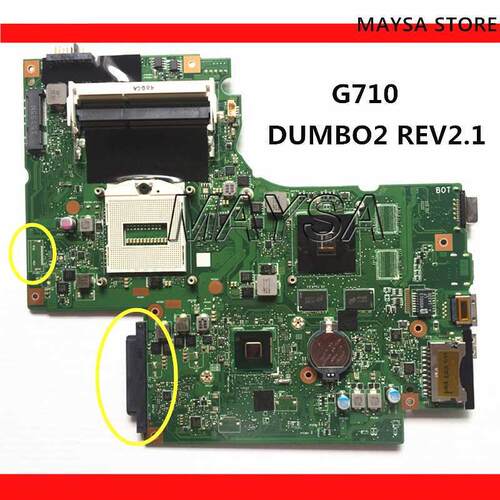 DMBO2 Main board REV:2.1 rPGA947 fit for lenovo G710 noteboo