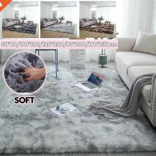 160cmx230cm Living Room Bedroom Rug Anti-skid Ultra Soft Plu