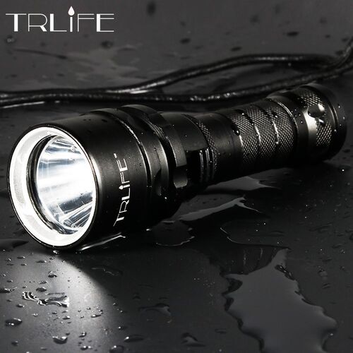 Scuba Diving Flash Light Submarine Lights L2 100M Underwater