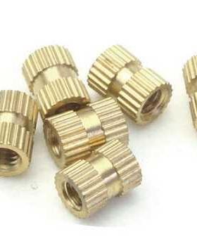 *200PCS M4*4*5 MM Copper inserts Injection nut embedded part