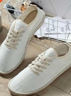 Men Shoes Breathable Men's Loafers Slip On Solid Black W