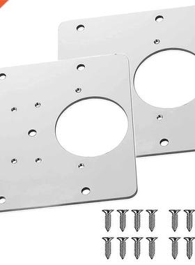 Hinge Repair Plate with 12 Mounting Holes Pratical Repair Ac