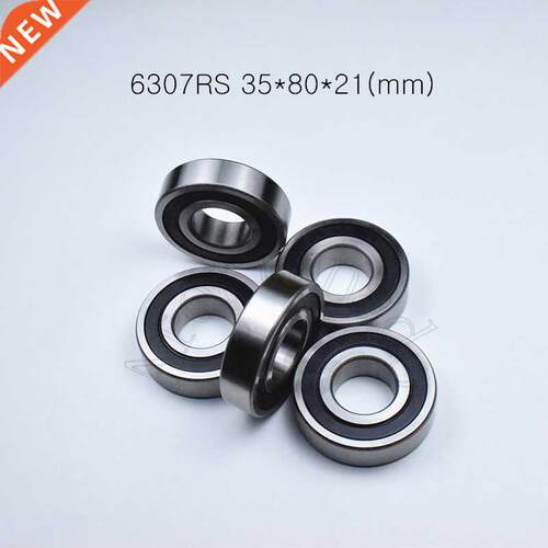 1pcs 607RS 5*80*21(mm) chrome steel rubber Sealed High sp