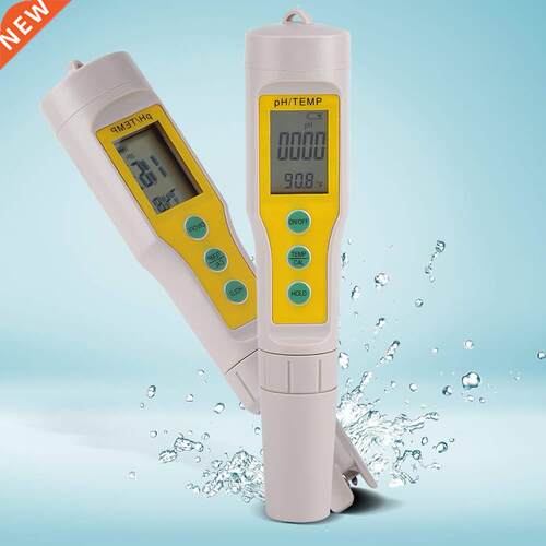 LCD PH Meter Temperature Aquarium Pool Spa Soil Urine Water