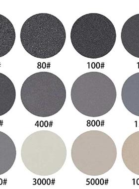 121 Pcs Set 1 Inch Wet&p;Dry Sandpaper Sanding Disc Hook loo