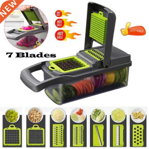 7 In1 Vegetable Cutter Food Salad Fruit Peeler Cutter Slicer