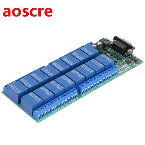 Relay Module R223C16 16-Channel Relay Board DB9 Relay Module
