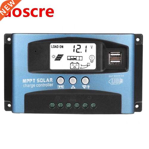 40A/50A/60A/100A MPPT Solar Charge Controller 12V 24V Dual U
