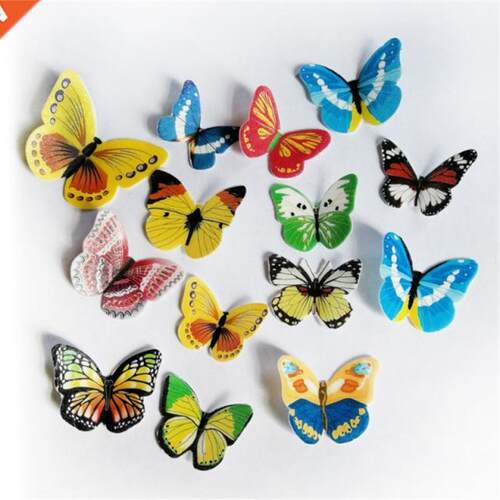 42pcs Mixed Butterfly flowers Glutinous Wafer Rice Paper Cak