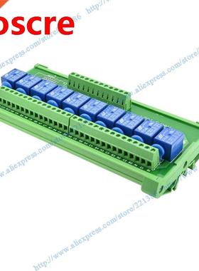 10 channels 6V 10A DIN rail mount Relay Module driver board