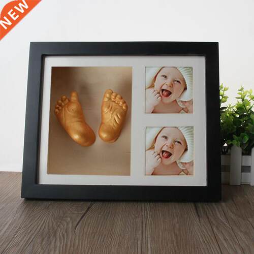 D Baby Hand Foot Mold Print Photo Frame DIY Plaster Castin